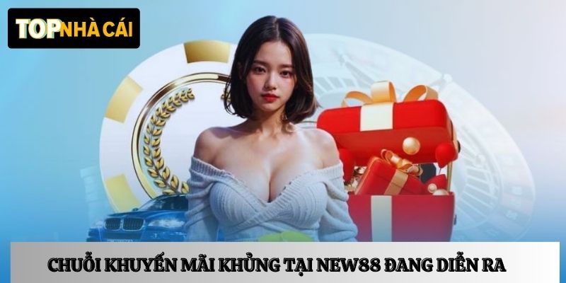 Chuỗi khuyến mãi khủng tại New88 đang diễn ra