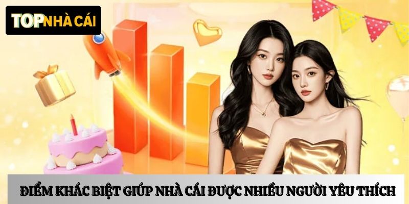 Điểm khác biệt giúp nhà cái được nhiều người chơi yêu thích
