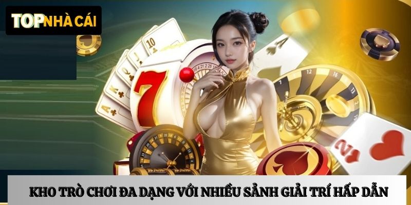 Kho trò chơi đa dạng với nhiều sảnh giải trí hấp dẫn tại F8BET