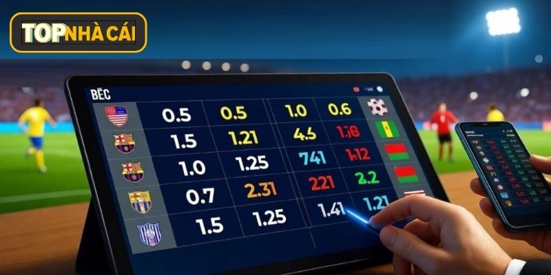Kèo handicap là dạng kèo phổ biến nhất trong cá cược bóng đá